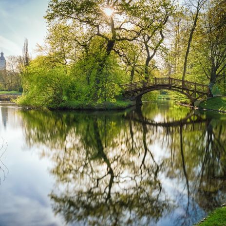 Johannapark in Leipzig