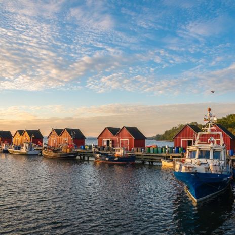 Fischereihafen in Boltenhagen Fischereihafen in Boltenhagen