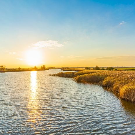 Abendstimmung am Bodstedter Bodden Abendstimmung am Bodstedter Bodden