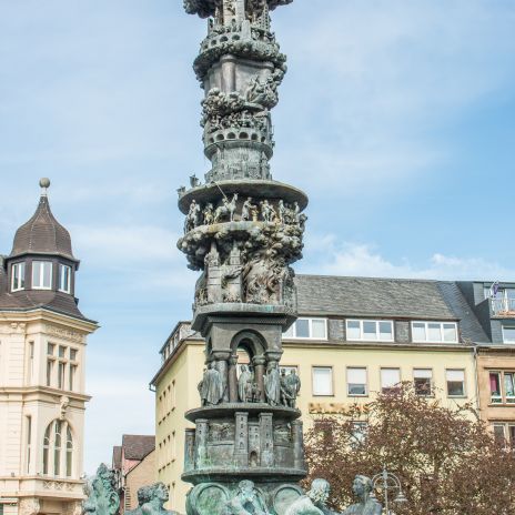 Historiensäule in Koblenz