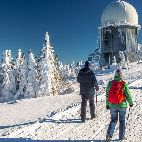Winterwanderung am Großen Arber Winterwanderung am Großen Arber