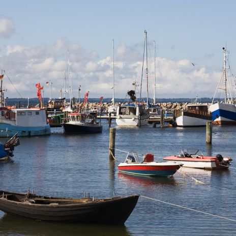 Hafen von Glowe auf Rügen Hafen von Glowe auf Rügen
