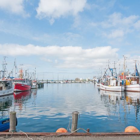 Hafen in Burg auf Fehmarn