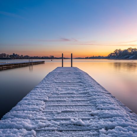 Winter in Wilhelmshaven