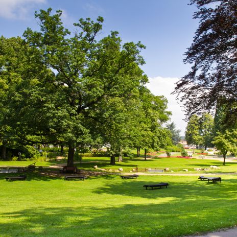 Parkanlage in Bad Harzburg Parkanlage in Bad Harzburg