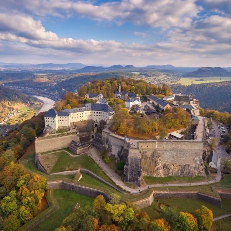 Festung Königstein in der Sächsischen Schweiz Festung Königstein in der Sächsischen Schweiz