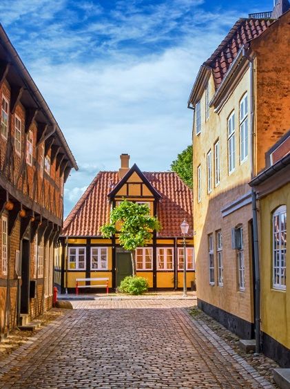 Ribe Dänemark Altstadt Ribe Dänemark Altstadt