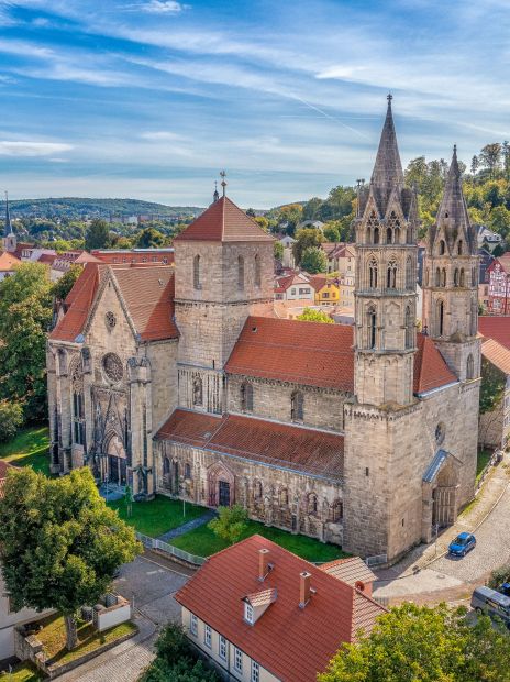 Arnstadt aus der Vogelperspektive Arnstadt aus der Vogelperspektive